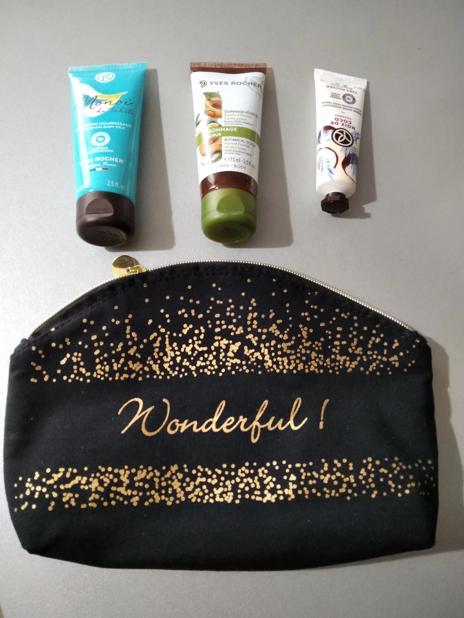 Trousse et produits 